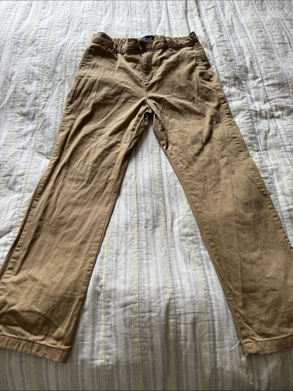 The Children's Place Boys Bundle of 6 Pairs of Straight Pants w/ Slight Stretch